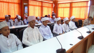 นักเรียนปอเนาะ60คนเข้าร่วมโครงการสร้างพลังเยาวชนคนยุติธรรมนำปัตตานีสันติสุข
