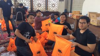ของบริจาคมูลนิธิเพื่อศูนย์กลางอิสลามฯ ส่งถึงสกลนคร 13 สิงหาคม
