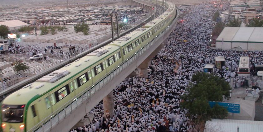 ซาอุฯ ระดมเจ้าหน้าที่ 9,000 คน คุมเข้มความปลอดภัยรถไฟฟ้าช่วงฮัจญ์