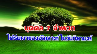 บุคคล 7 จำพวกที่จะได้อยู่ภายใต้ร่มเงาของอัลเลาะห์ ในวันกิยามะห์