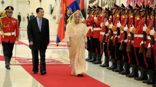 ผู้นำบังกลาเทศเยือนกัมพูชากระชับสัมพันธ์