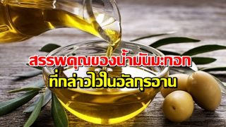 สรรพคุณของน้ำมันมะกอก ที่กล่าวไว้ในอัลกุรอาน
