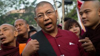 พม่าปล่อยตัวแล้ว ‘พระโมกขะ’ แกนนำต้านโรฮิงญา