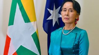 ซูจีอ้างป่วย ชิ่งหนีสุนทรพจน์ หลังมีม็อบต้านการละเมิดสิทธิฯ
