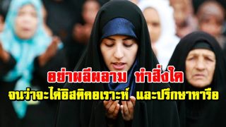 อย่าผลีผลาม ทำสิ่งใด จนว่าจะได้ละหมาดอิสติคอเราะห์ และปรึกษาหารือกัน