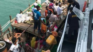 อินโดนีเซียพบ ชาวโรฮิงญา 80 คนนั่งเรือเข้าชายฝั่งจังหวัดอาเจะห์