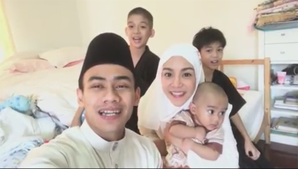 ภาพคู่ก็มา นุ๊ก สุทธิดา-ฮากีม ในวันอิดิ้ลฟิตรี
