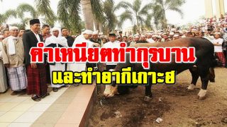 คำเหนียตทำกุรบาน และทำอากีเกาะฮ