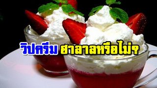 วิปครีมฮาลาลหรือไม่?