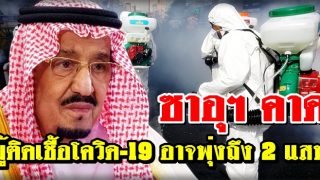 ซาอุฯ คาดผู้ติดเชื้อโควิด-19 อาจพุ่งถึง 2 แสน
