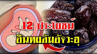 12 ประโยชน์ของอินทผลัมอัจวะฮฺ