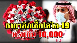 ล่าสุด ซาอุฯติดเชื้อโควิด-19 ทะลุเกิน 10,000 รายแล้ว!