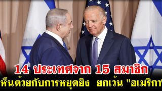 14 ประเทศจาก 15 สมาชิก เห็นด้วยกับการหยุดยิง  ยกเว้น 