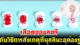 เลือดของสตรีกับวิธีการสังเกตุที่มุสลิมะฮฺต้องรู้