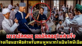 มาชาอัลลอฮฺ ขออัลลอฮฺให้สำเร็จ โรงเรียนฮาฟิซสำหรับคนหูหนวกในอินโดนีเซีย